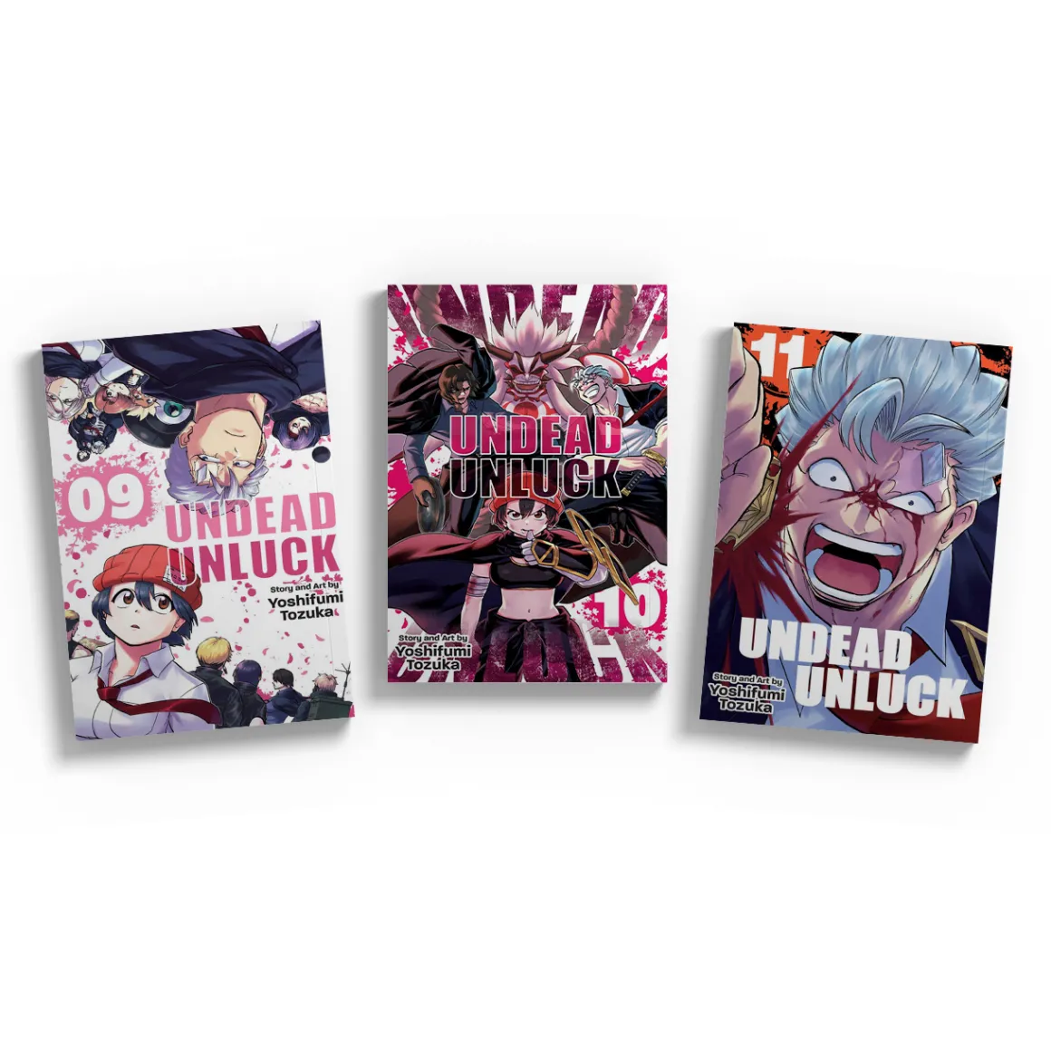 Undead Unluck Manga (9-11) Bundle