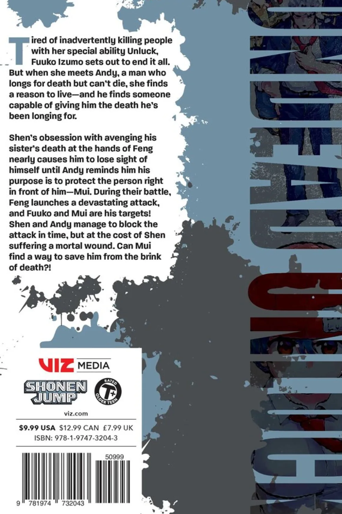 Undead Unluck Manga Volume 8