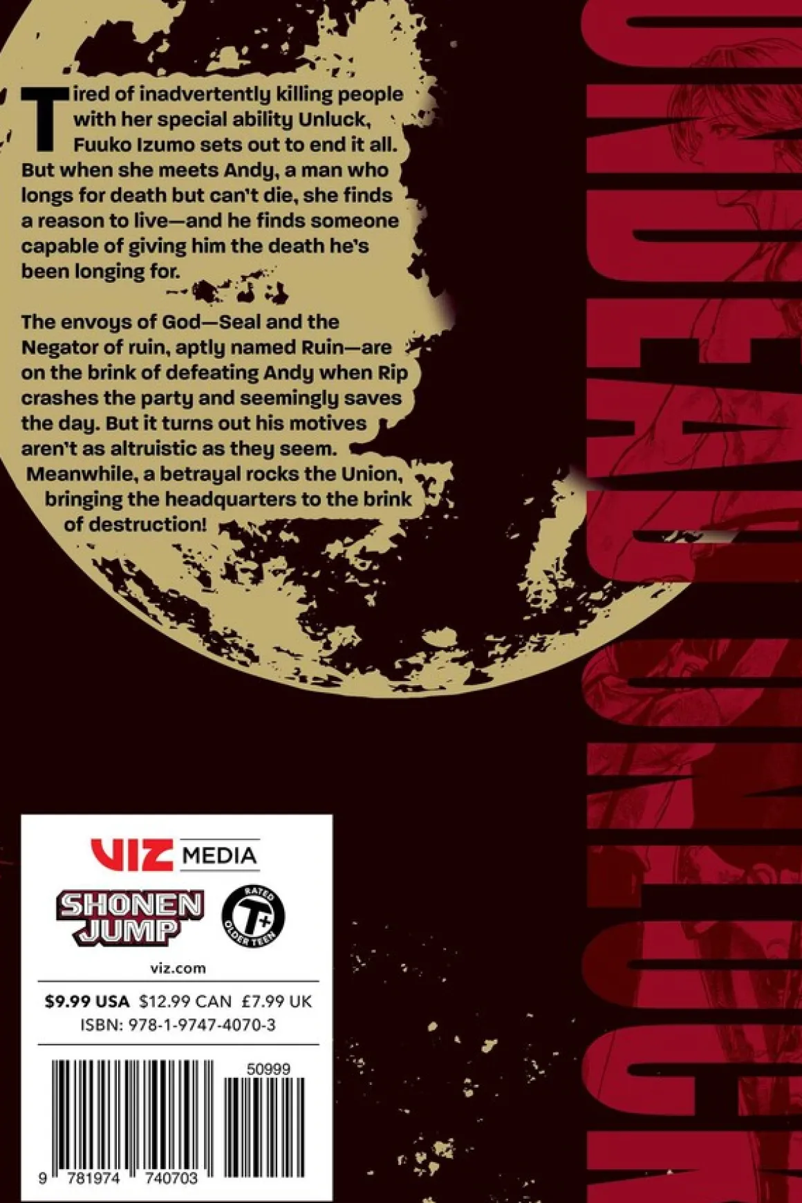 Undead Unluck Manga Volume 13