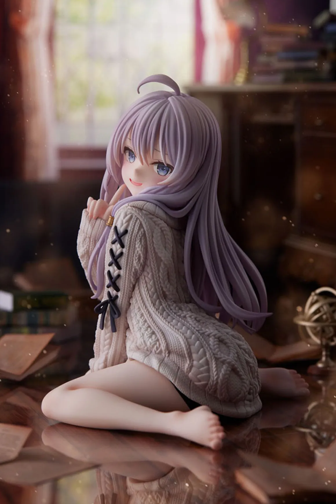 Wandering Witch The Journey of Elaina - Elaina 1/7 Scale Figure (One-piece Knitted Dress Ver.)