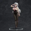 White Haired Bunny Original Character Figure