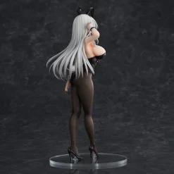 White Haired Bunny Original Character Figure