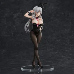 White Haired Bunny Original Character Figure