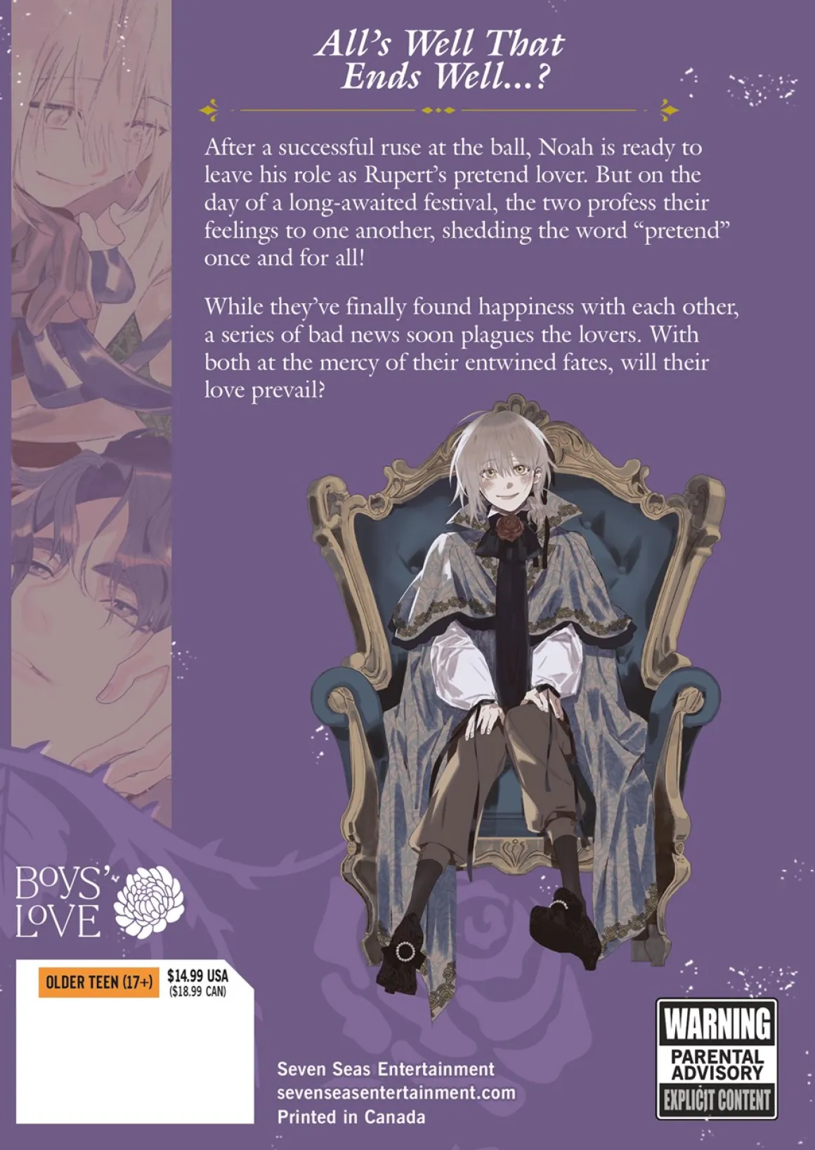 Wild Roses and Pretenders Manga Volume 2