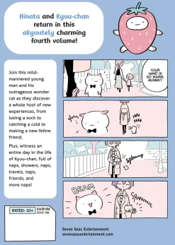 Wonder Cat Kyuu-chan Manga Volume 4 (Color)