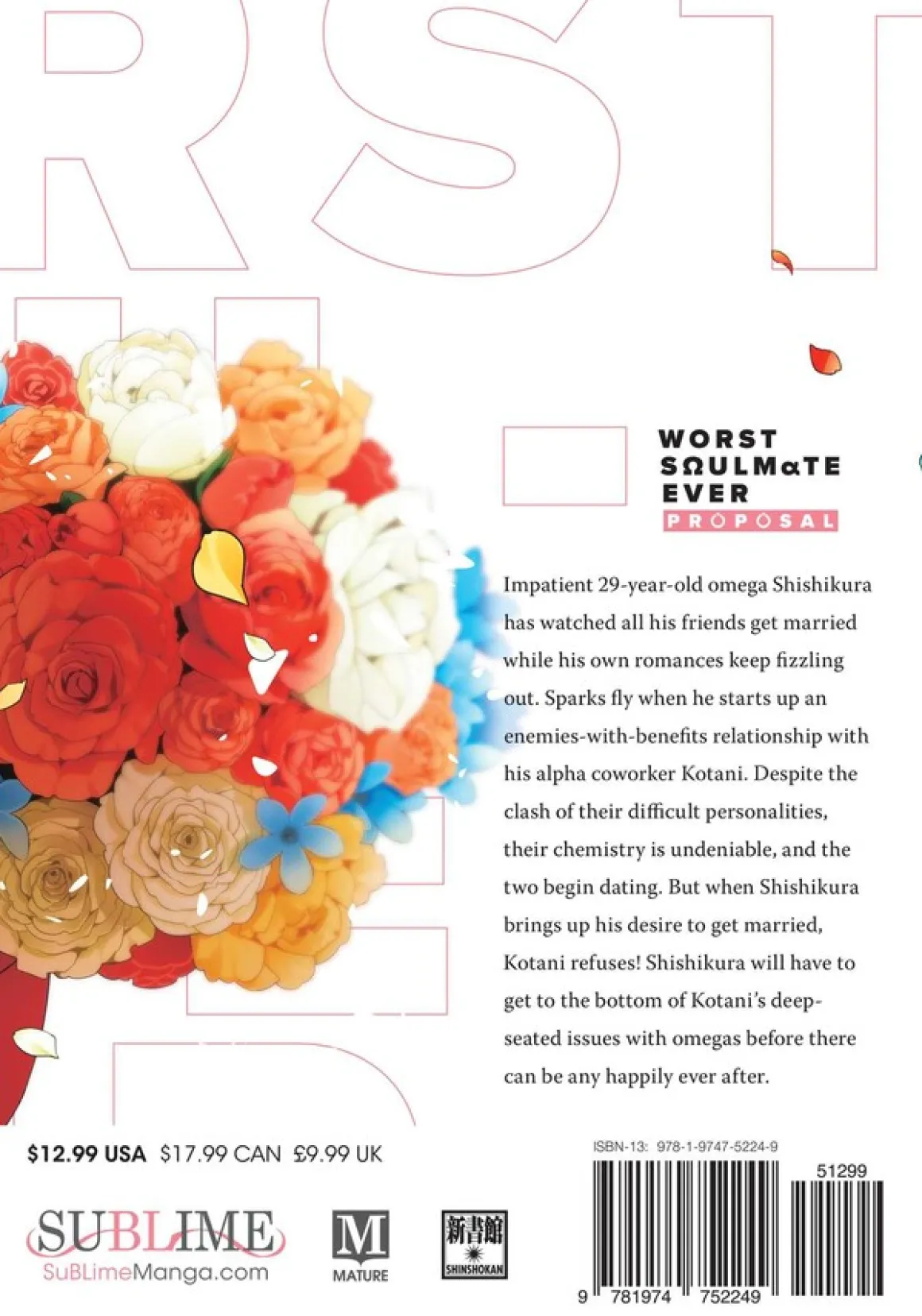 Worst Soulmate Ever: Proposal Manga