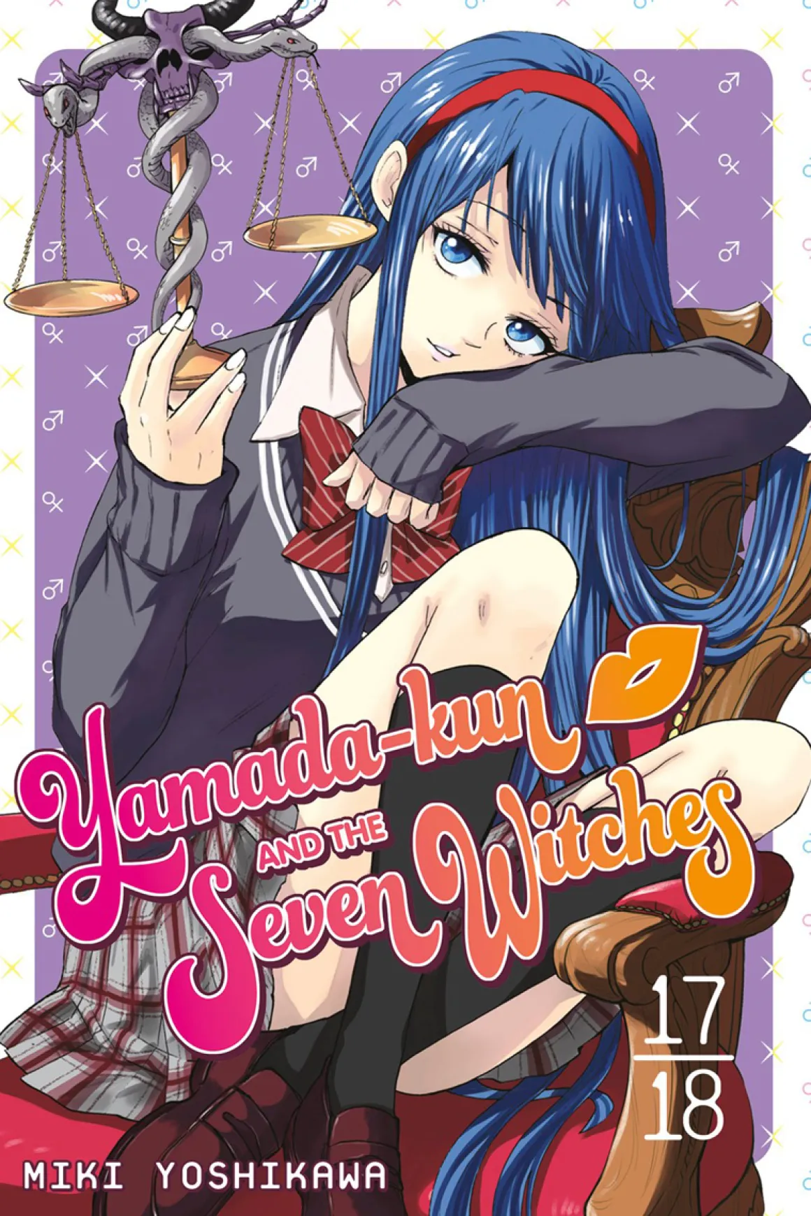 Yamada-kun and the Seven Witches Manga Omnibus Volume 17-18
