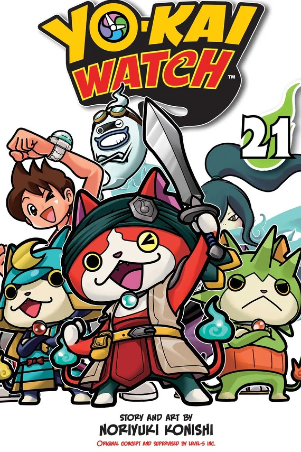 Yo-Kai Watch Manga Volume 21