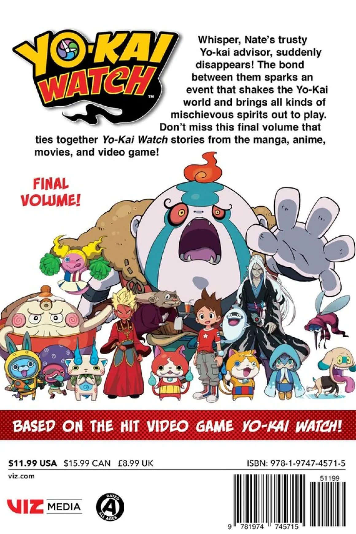 Yo-Kai Watch Manga Volume 23