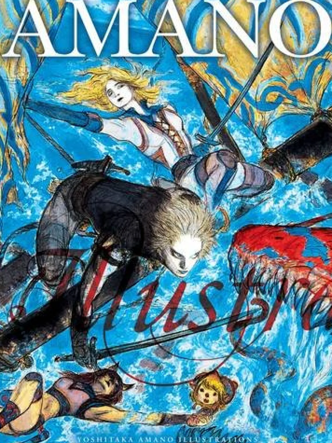 Yoshitaka Amano Illustrations Art Book