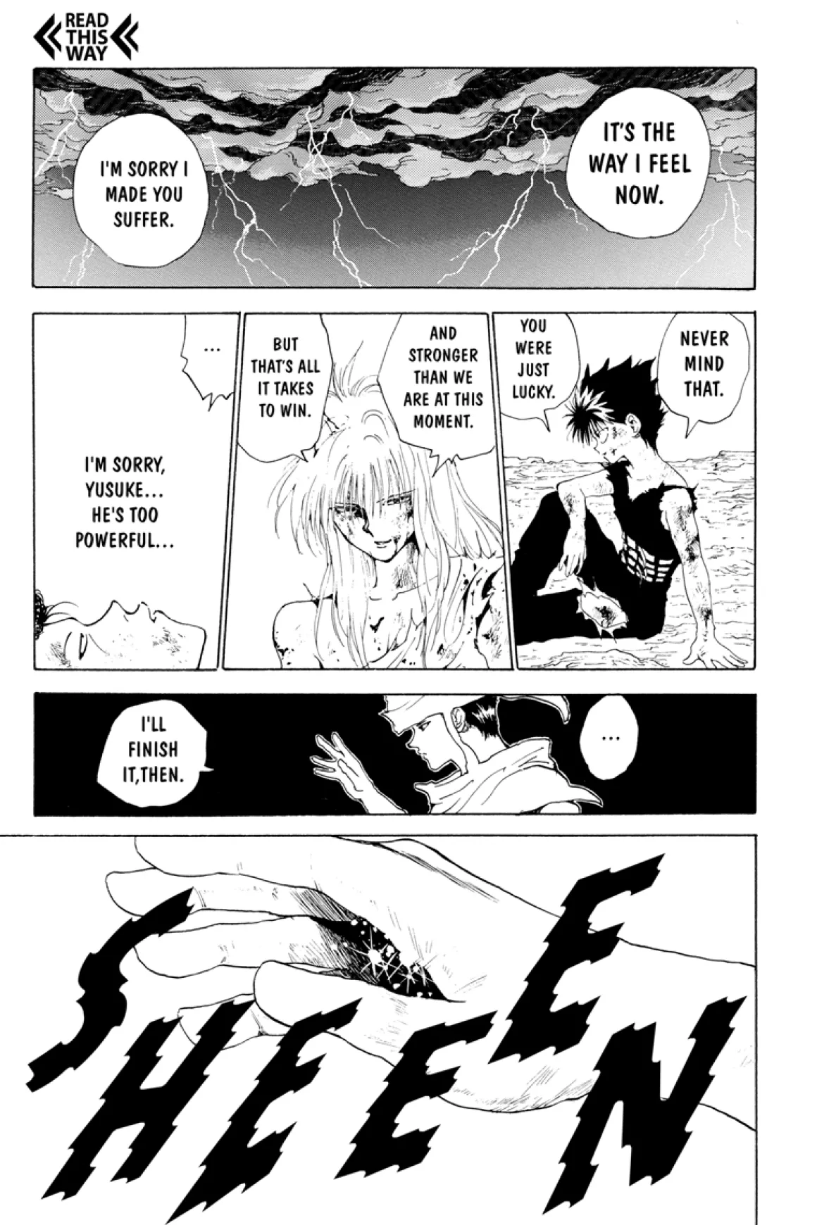 Yu Yu Hakusho Manga Volume 17