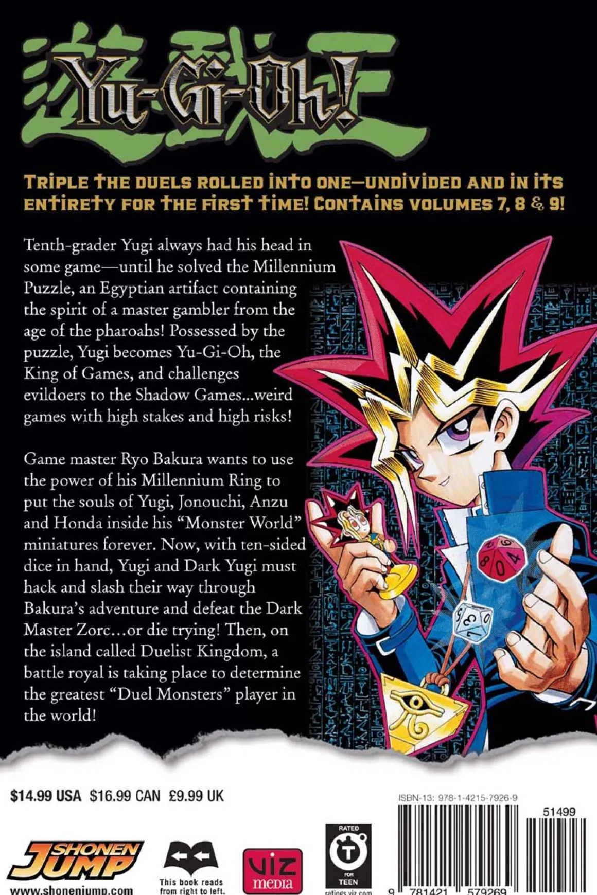 Yu-Gi-Oh! 3-in-1 Edition Manga Volume 3