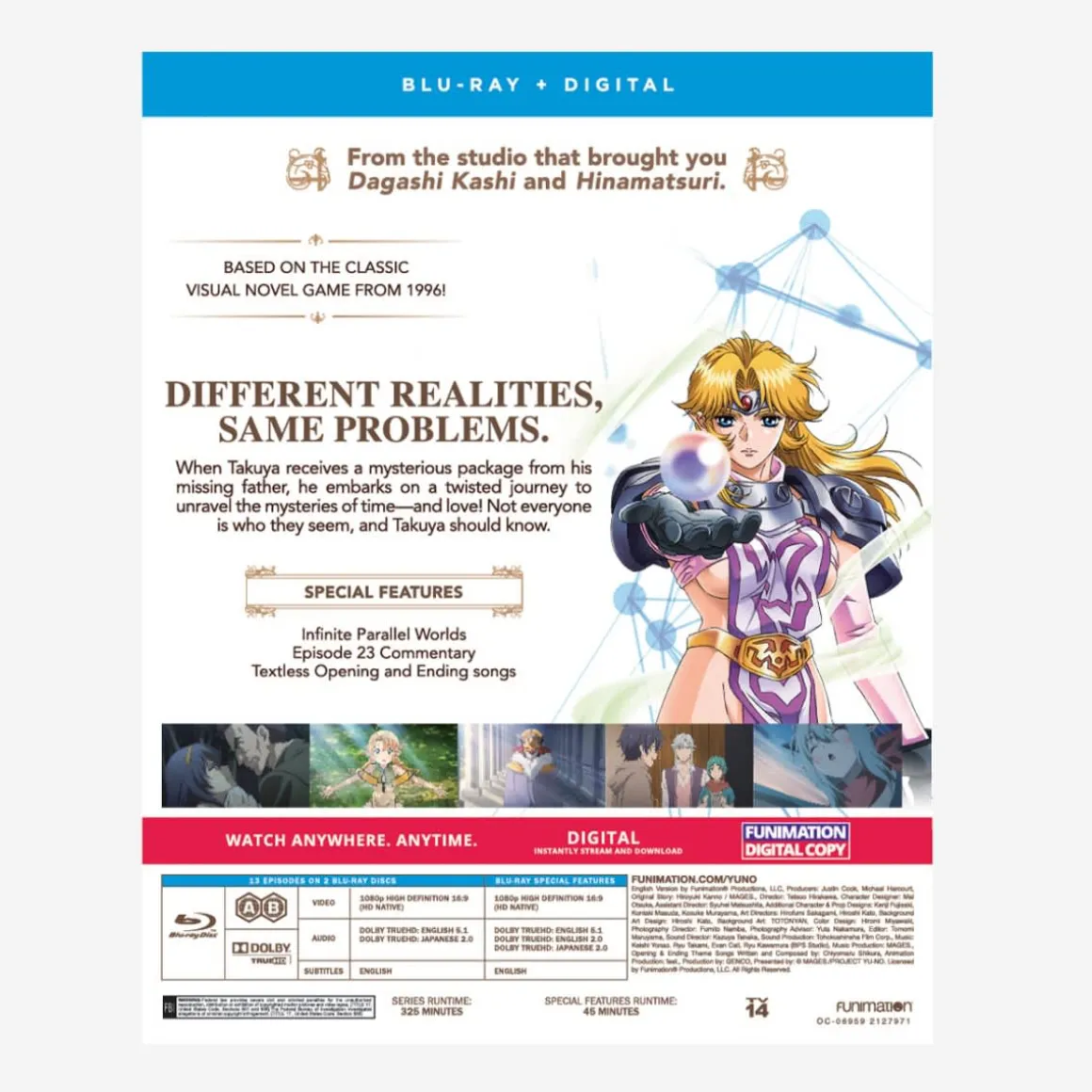 YU-NO: A Girl Who Chants Love at the Bound of This World - Part 2 - Blu-ray