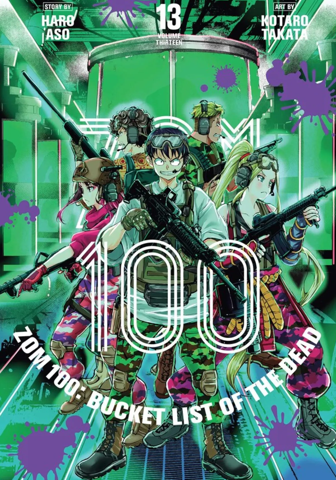 Zom 100: Bucket List of the Dead Manga Volume 13